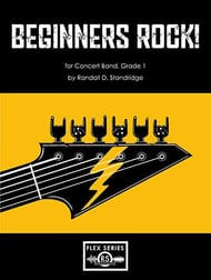 Beginners Rock! Concert Band sheet music cover Thumbnail